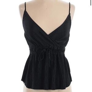 abercrombie & fitch tank top peplum blouse